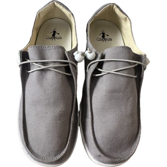 Corkys Kayak Slip-On Shoes Gray Size 11 Lightweight Casual Comfort - Picture 5 of 8